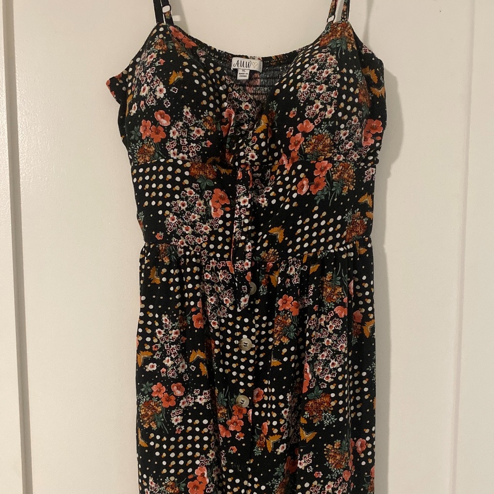 Adorable AUW spring dress summer dress size XL juniors
